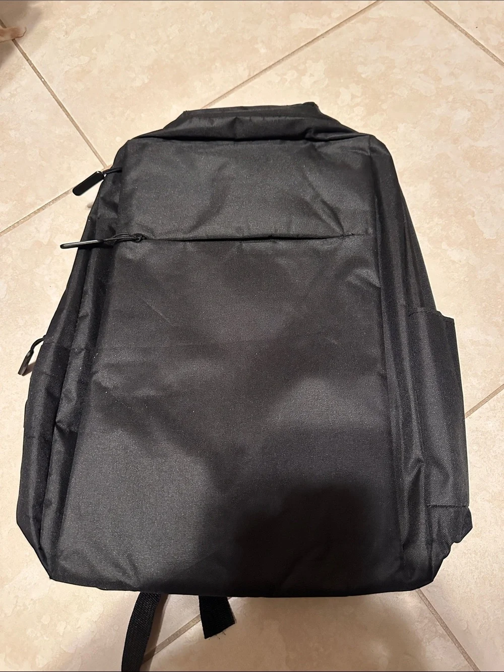 Black Everyday Backpack - Sleek, Minimal Design